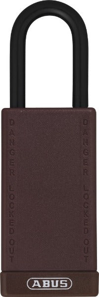 Lockout Safety Padlock Nylon Covered Aluminum 74/40