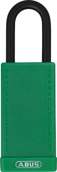Lockout Safety Padlock Nylon Covered Aluminum 74/40