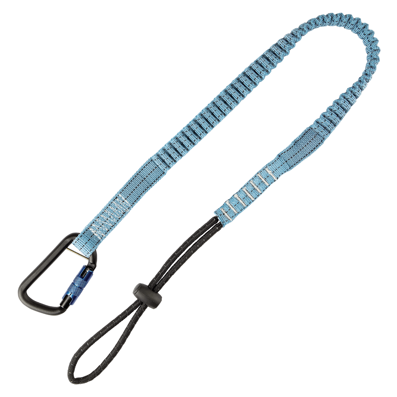 15 lb Tolerant Premium Tool Tether with Carabiner, 1/pk