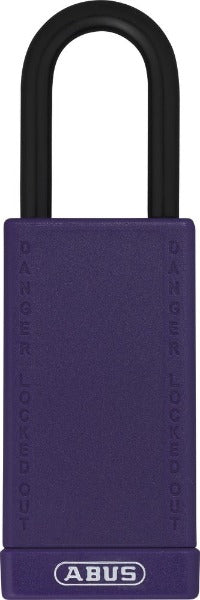 Lockout Safety Padlock Nylon Covered Aluminum 74/40