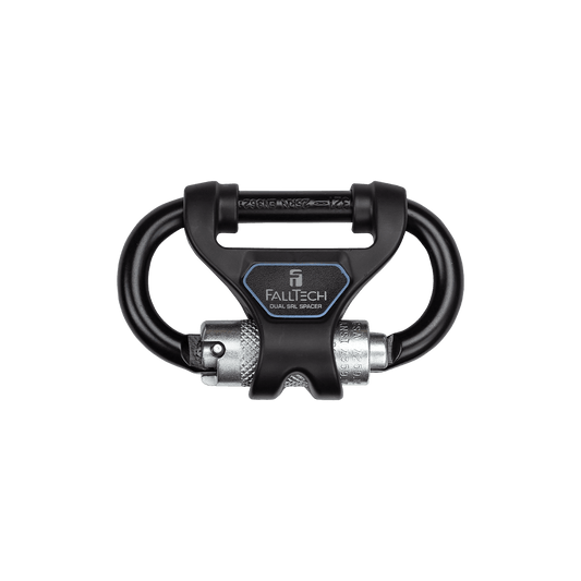 Alloy Steel Carabiner with Alignment Clip for Personal Twin SRLs
