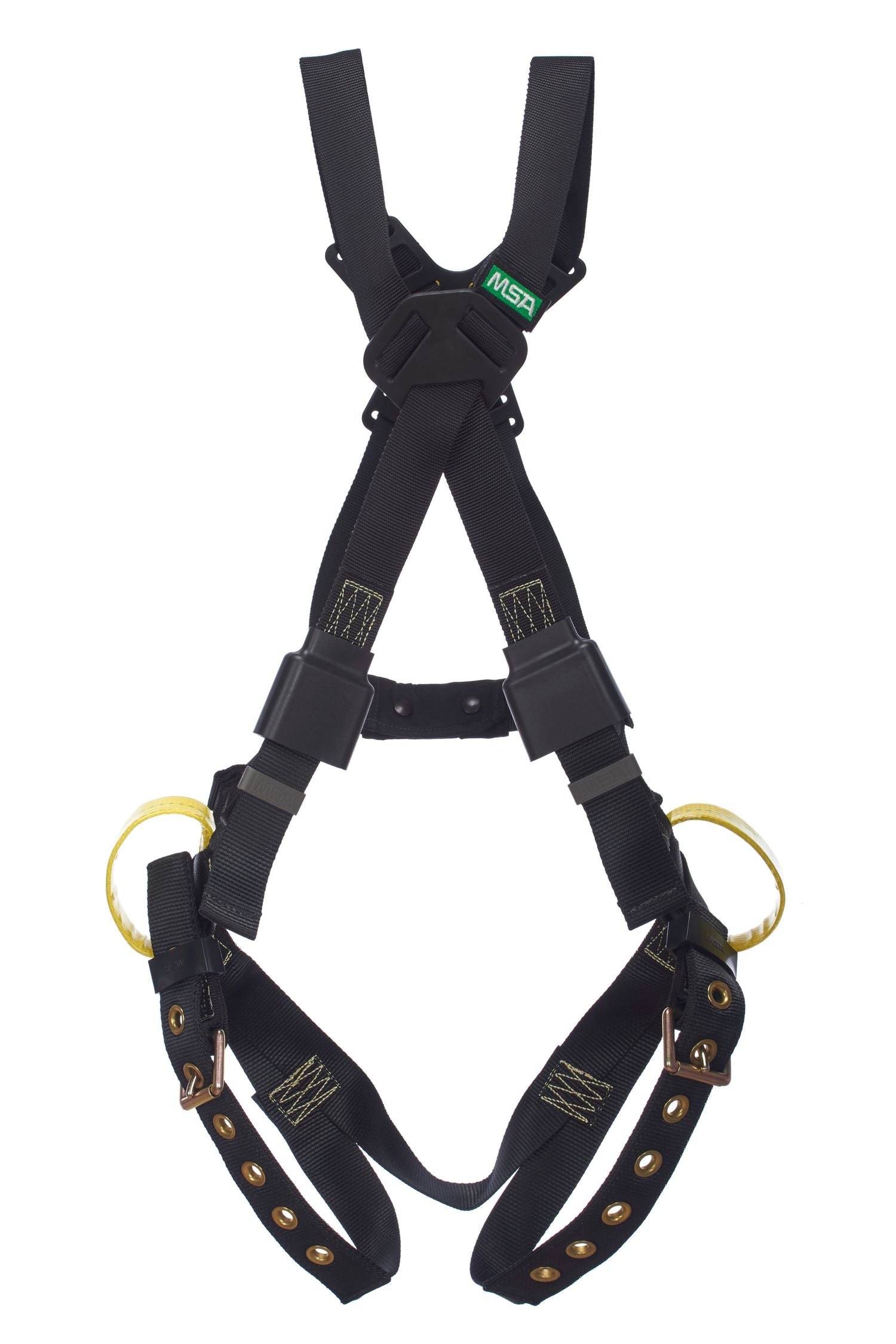 Workman Arc Flash Crossover Harness, WEB Loops with Tongue Buckle Leg Straps