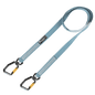 40 lb Premium Tool Tether with Non-stretch Web and Dual Swivel Aluminum Carabiners, 78" 1/pk