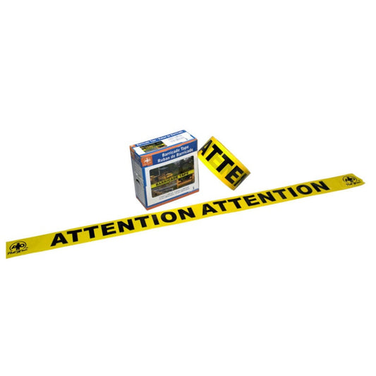 Barricade Tape Attention Yellow 3 x 1000ft-57004YB