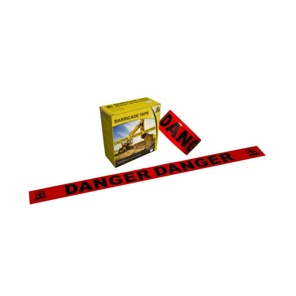 Barricade Tape Danger Red 3 x 1000ft-57005RA1