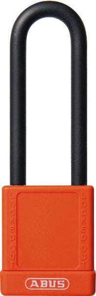 Lockout Safety Padlock Nylon Covered Aluminum 74/40
