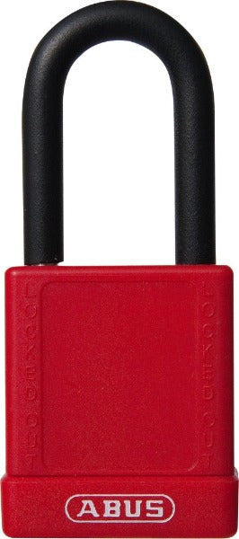 Lockout Safety Padlock Nylon Covered Aluminum 74/40