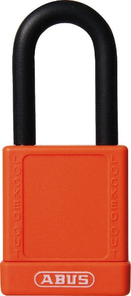 Lockout Safety Padlock Nylon Covered Aluminum 74/40