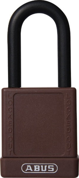 Lockout Safety Padlock Nylon Covered Aluminum 74/40