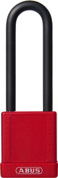 Lockout Safety Padlock Nylon Covered Aluminum 74/40