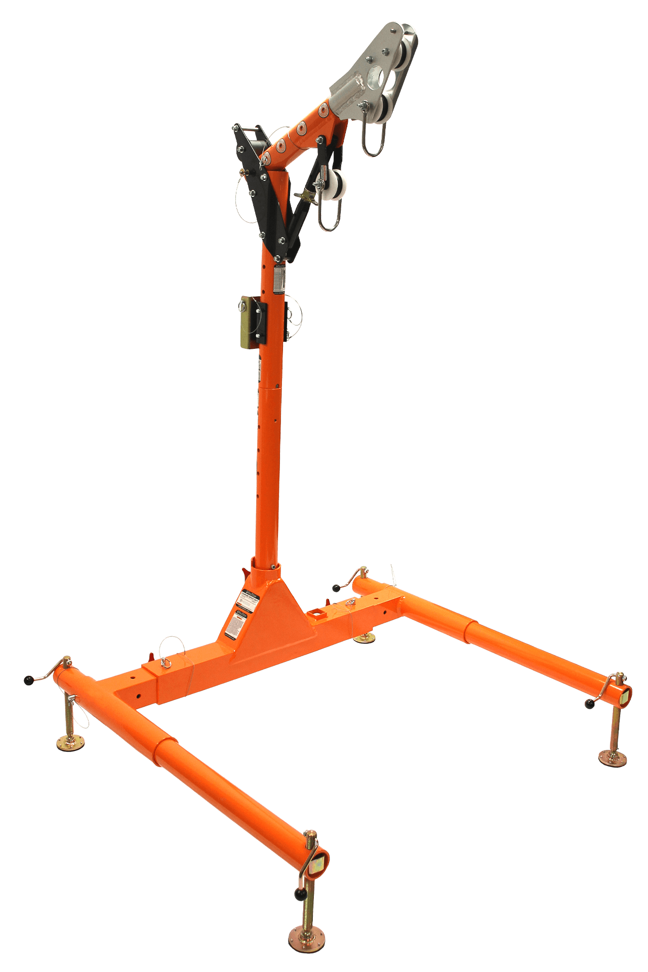 5pc Confined Space Davit System with 12" to 29" Offset Davit Arm