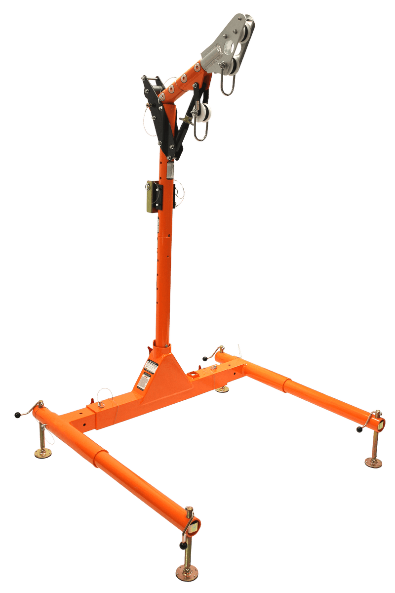 5pc Confined Space Davit System with 12" to 29" Offset Davit Arm
