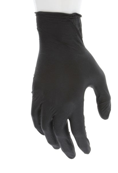 6 mil NitriShield Stealth Gloves Powder Free Disposable Nitrile Industrial Food Service Grade Textured