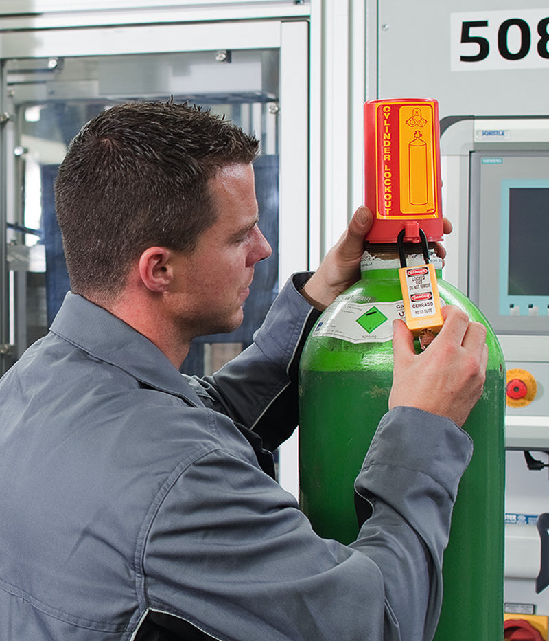 Lockout Gas Bottle/ Cylinder- P606