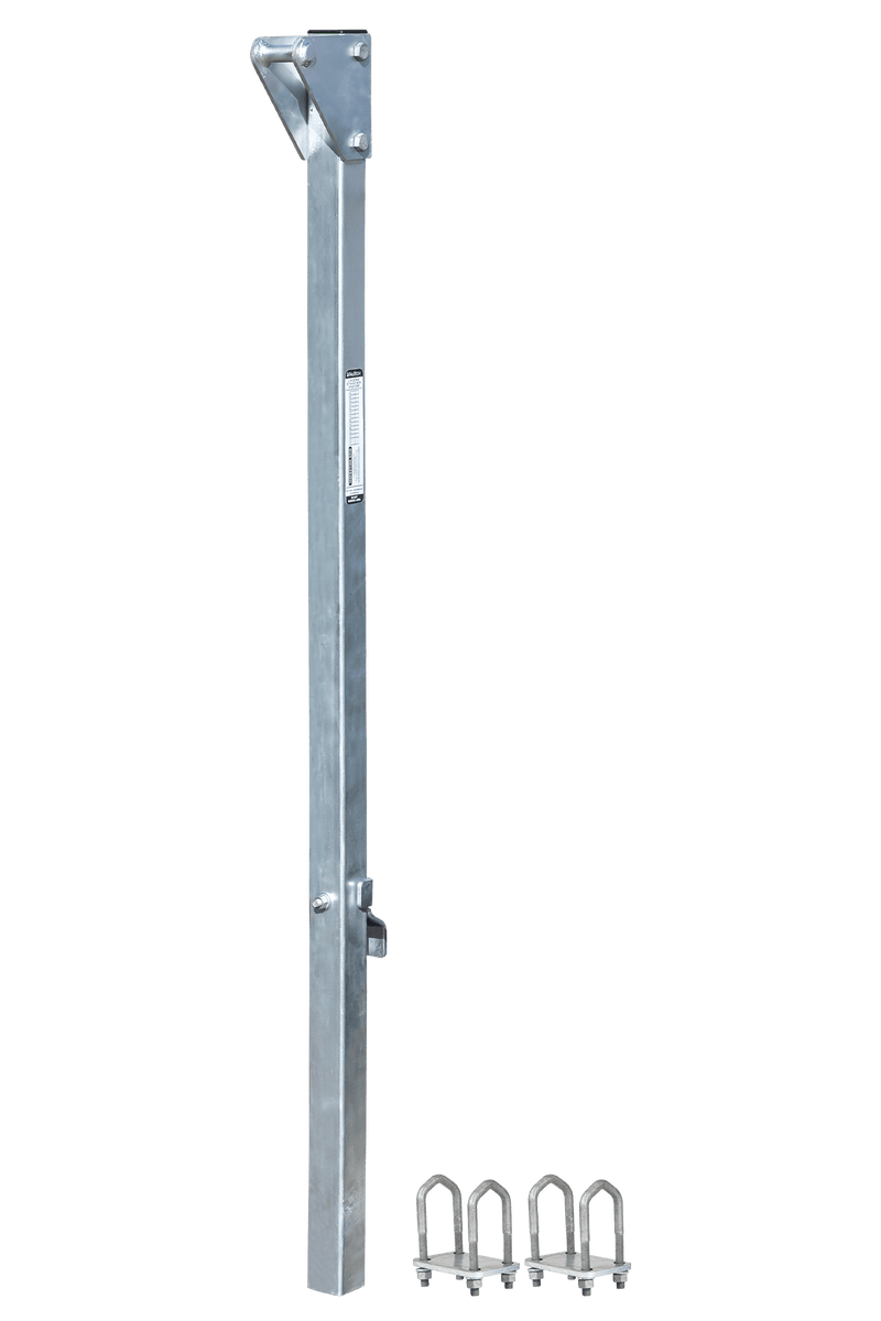 5' Bolt-on Ladder Stanchion Anchor with 5" Overhead Offset