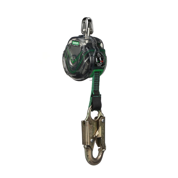 V-TEC Mini Personal Fall Limiter 6 ft Small Snap Hook with Carabiner