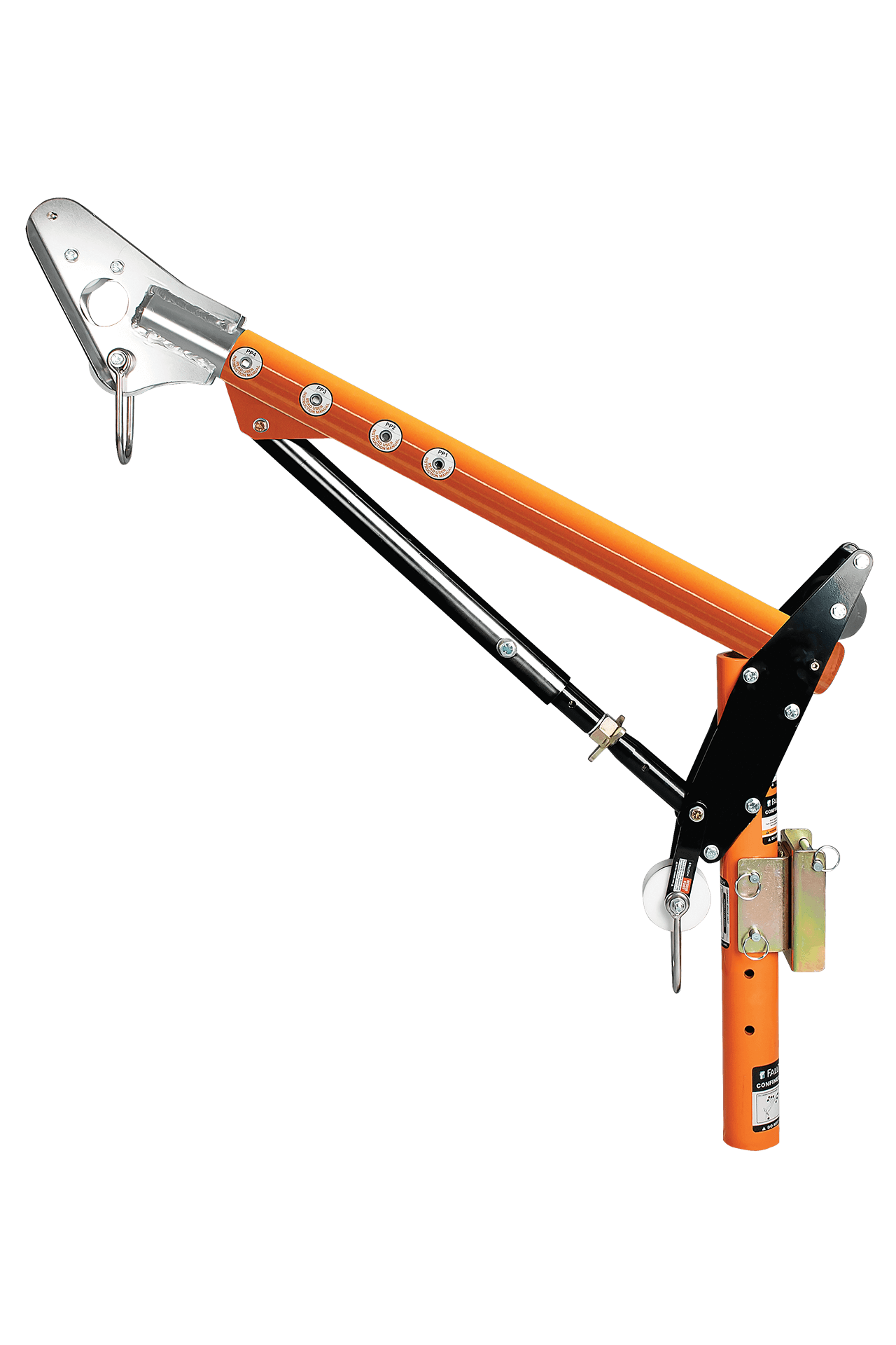 Offset Davit Arm, 24" to 44" with Device Receiver Bracket