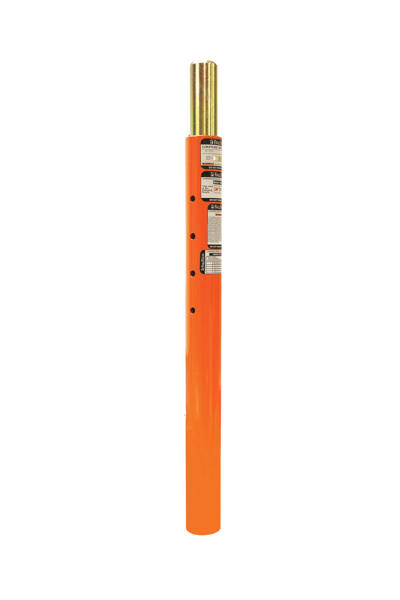 Fall Tech Lower Mast Extension for Confined Space Davits, 21"-57"