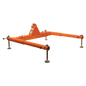 3pc Portable Davit Base for 12" to 29" Systems