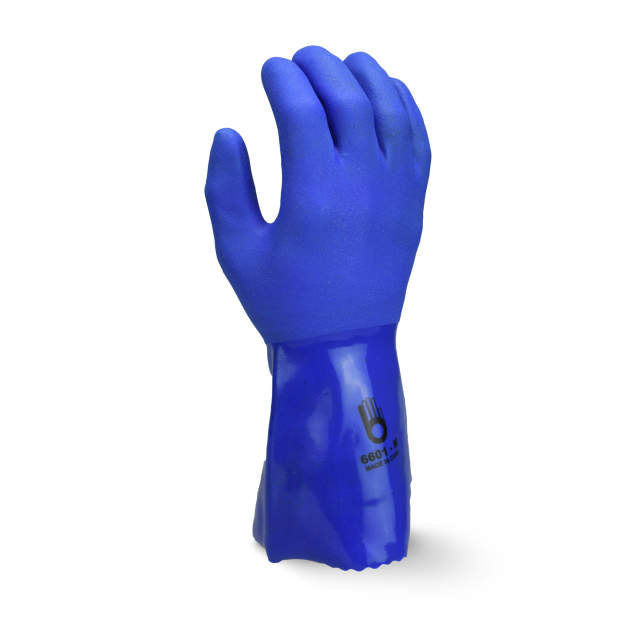 Bellingham 6601, Triple-Dipped 12 Inch PVC/Nitrile Gauntlet Glove Sold Per Pair