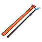 Adjustable-reach Rescue Pole with Carabiner