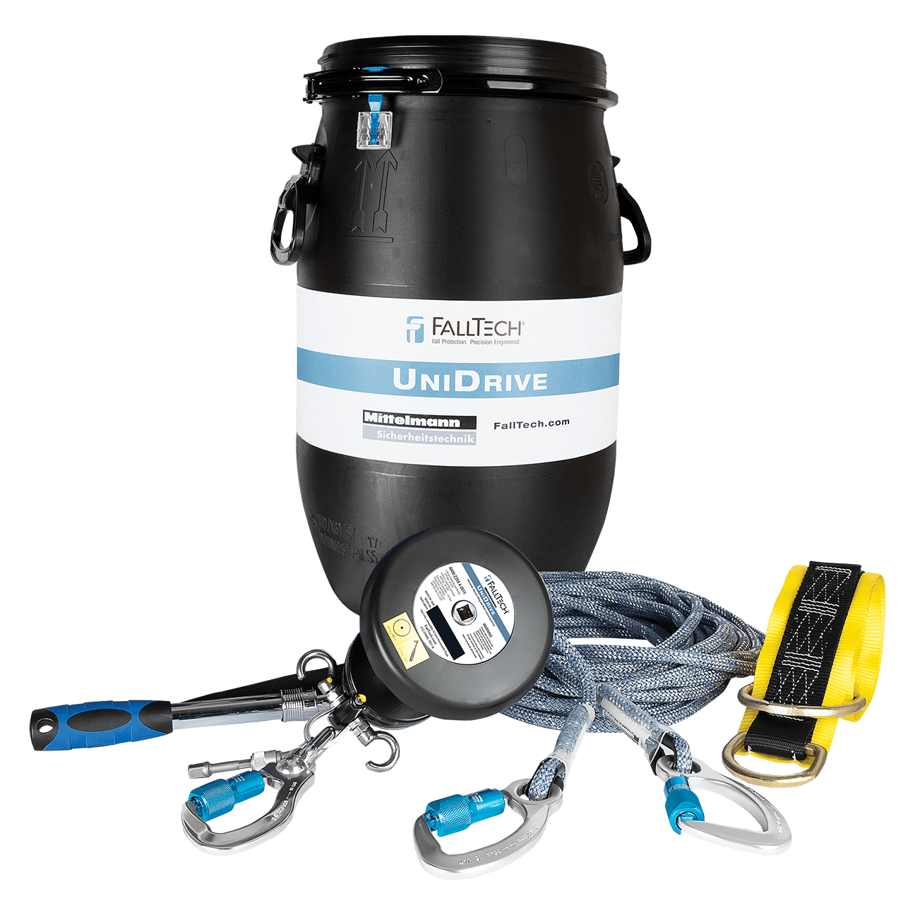 Rescue and Descent Crane Kit with Sealed Barrel
