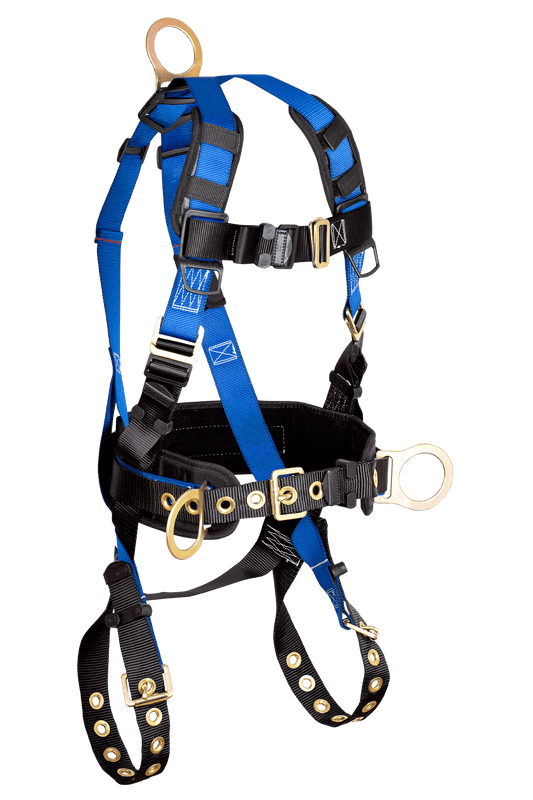 Contractor 3D Construction Belted Full Body Harness