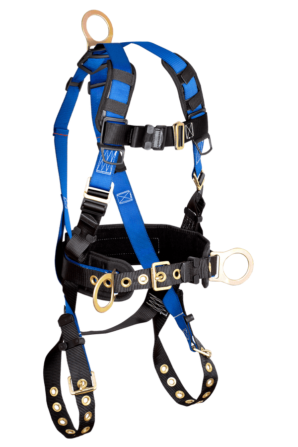 Contractor 3D Construction Belted Full Body Harness