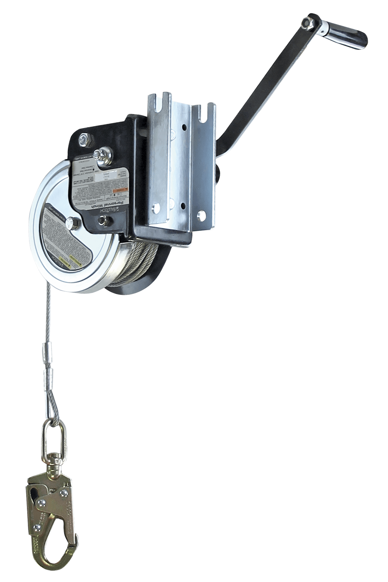 FallTech® Personnel Winch for Tripods and Davits with Galvanized Steel Cable