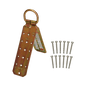 Hinged Reusable Anchor for Steel Deck and Metal Roofing