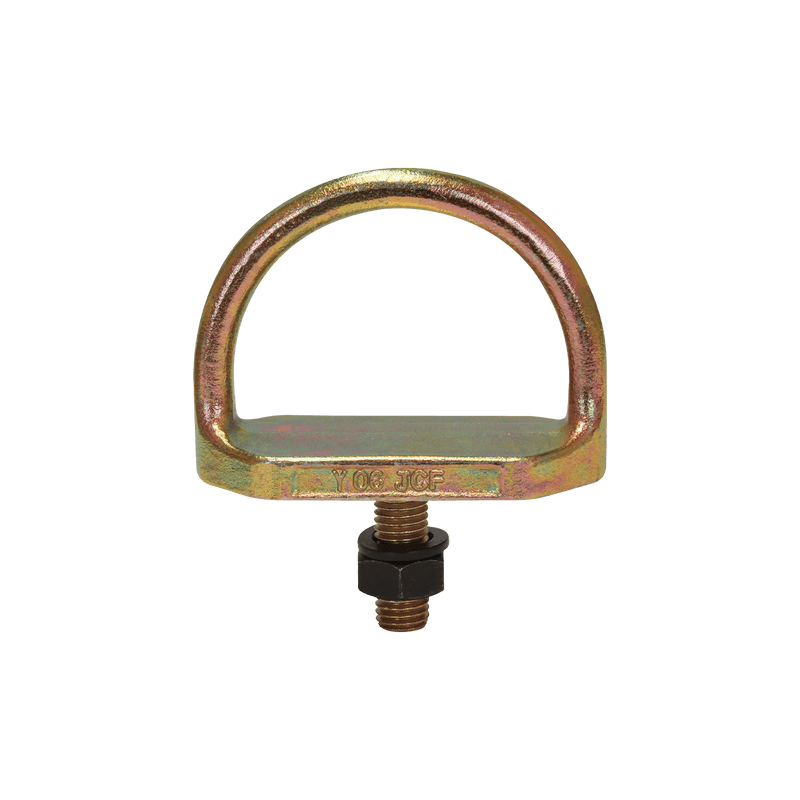 Bolt-on D-ring Anchor with Stud and Nut