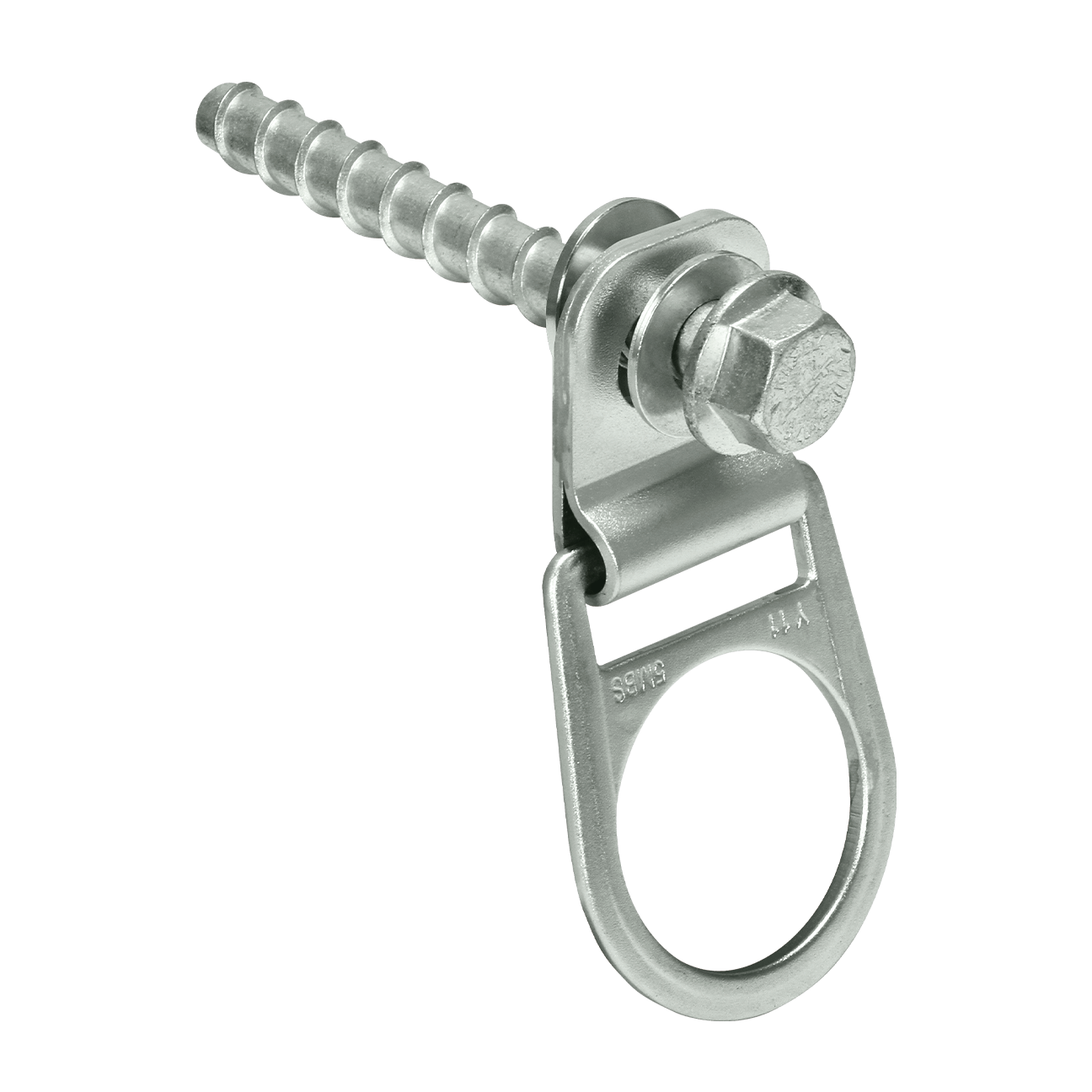 Rotating D-ring Anchor with Concrete Screw