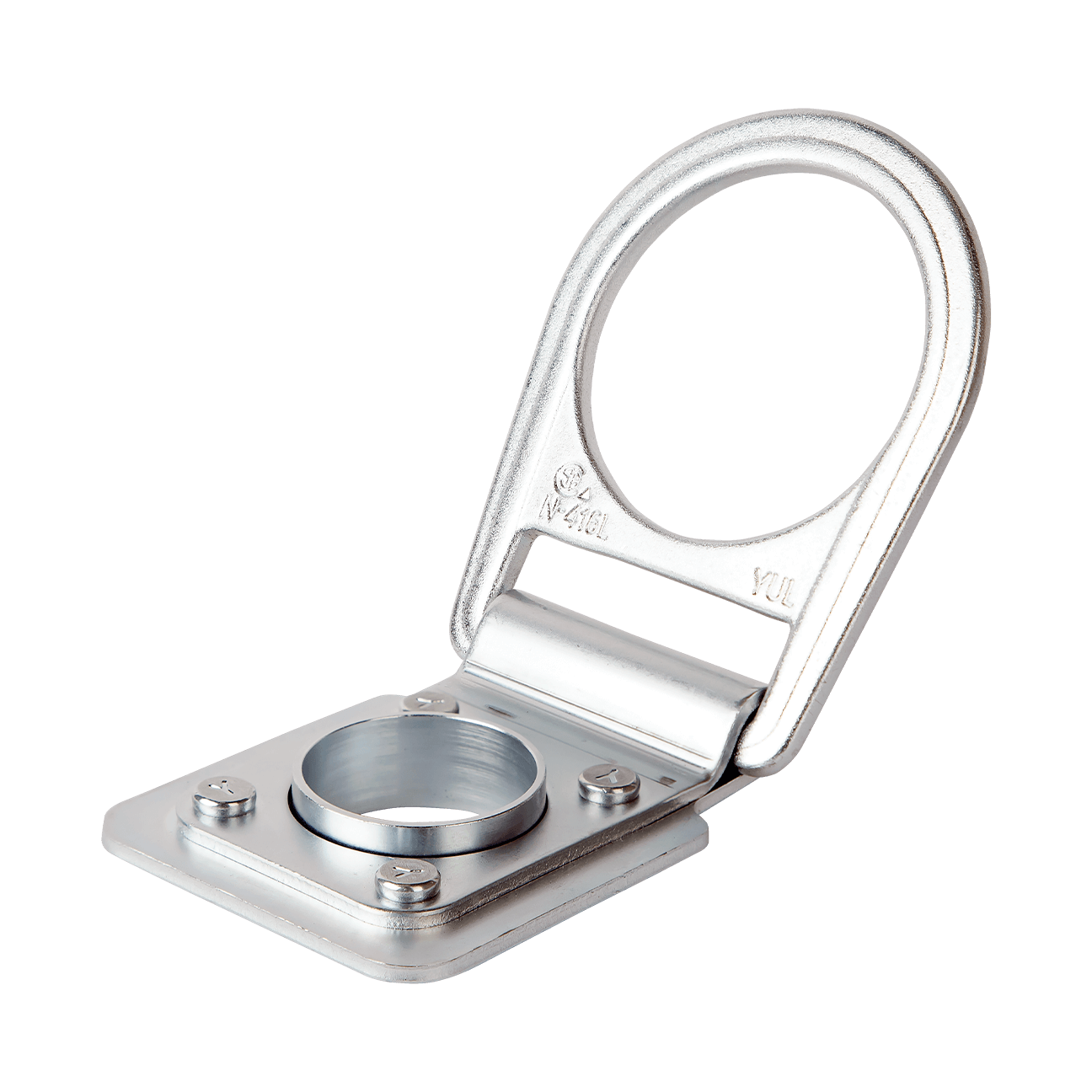 Rotating Deck Anchor for Rebar Attachment