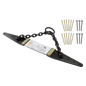 Reusable Heavy Duty Chain Anchor for Wood