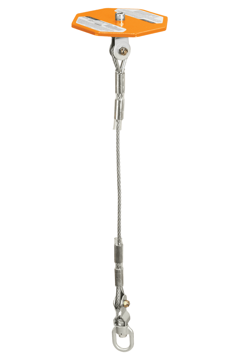 Suspended Cable Anchor for Drop-through Installation