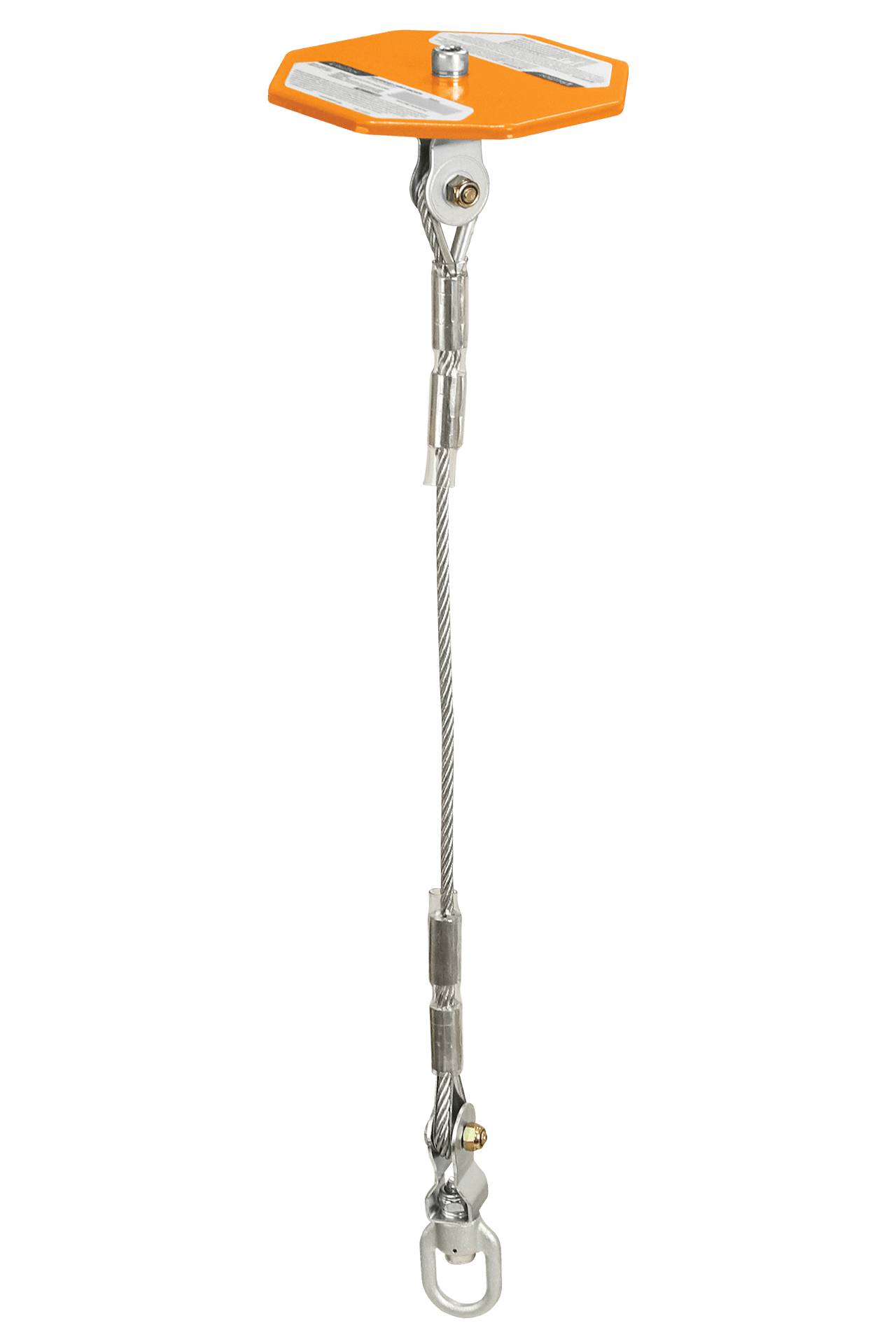 Suspended Cable Anchor for Drop-through Installation