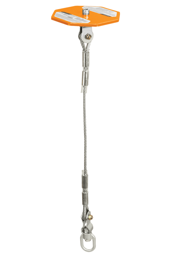 Suspended Cable Anchor for Drop-through Installation