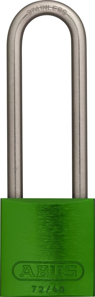 Lockout Safety Padlock Aluminium-75 mm-green