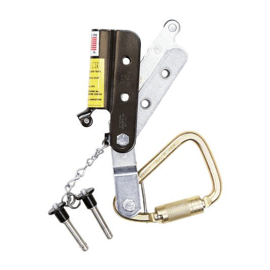 Hinged Trailing Cable Sleeve with Carabiner