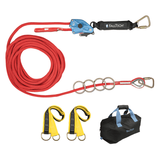 100' 4-Person Temp Rope HLL System