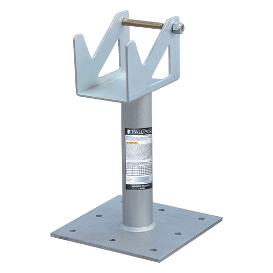 Post Anchor with Rotating SRL Cradle for Concrete and Steel