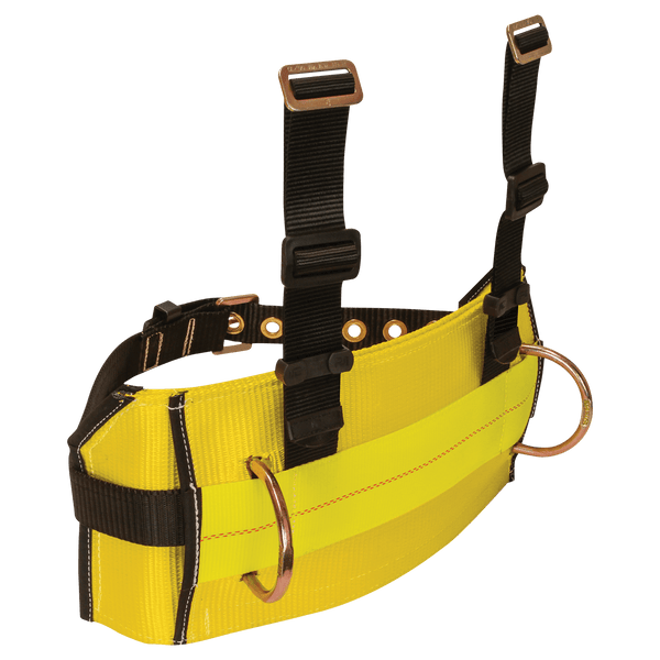 Roughneck® Belly Belt with Mating Buckles, Connecting Straps for Upper Torso Attachment