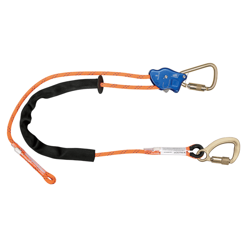 Tower Climber Rope Positioning Lanyard with Aluminum Adjuster
