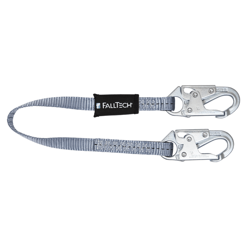 3ft Web Restraint Lanyard, Fixed-length with Steel Connectors