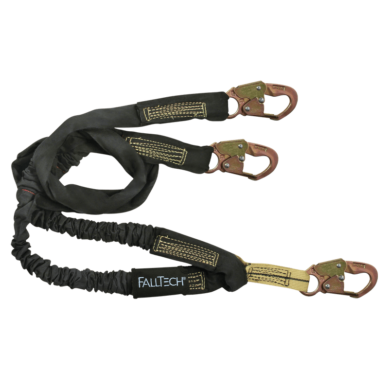 WeldTech Nomex, 6ft Double-leg Energy Absorbing Welding Lanyard