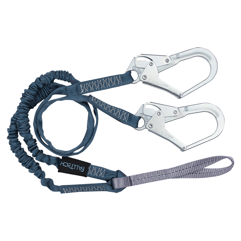 6' Internal Energy Absorbing Lanyard, Double-leg with Choke-loop