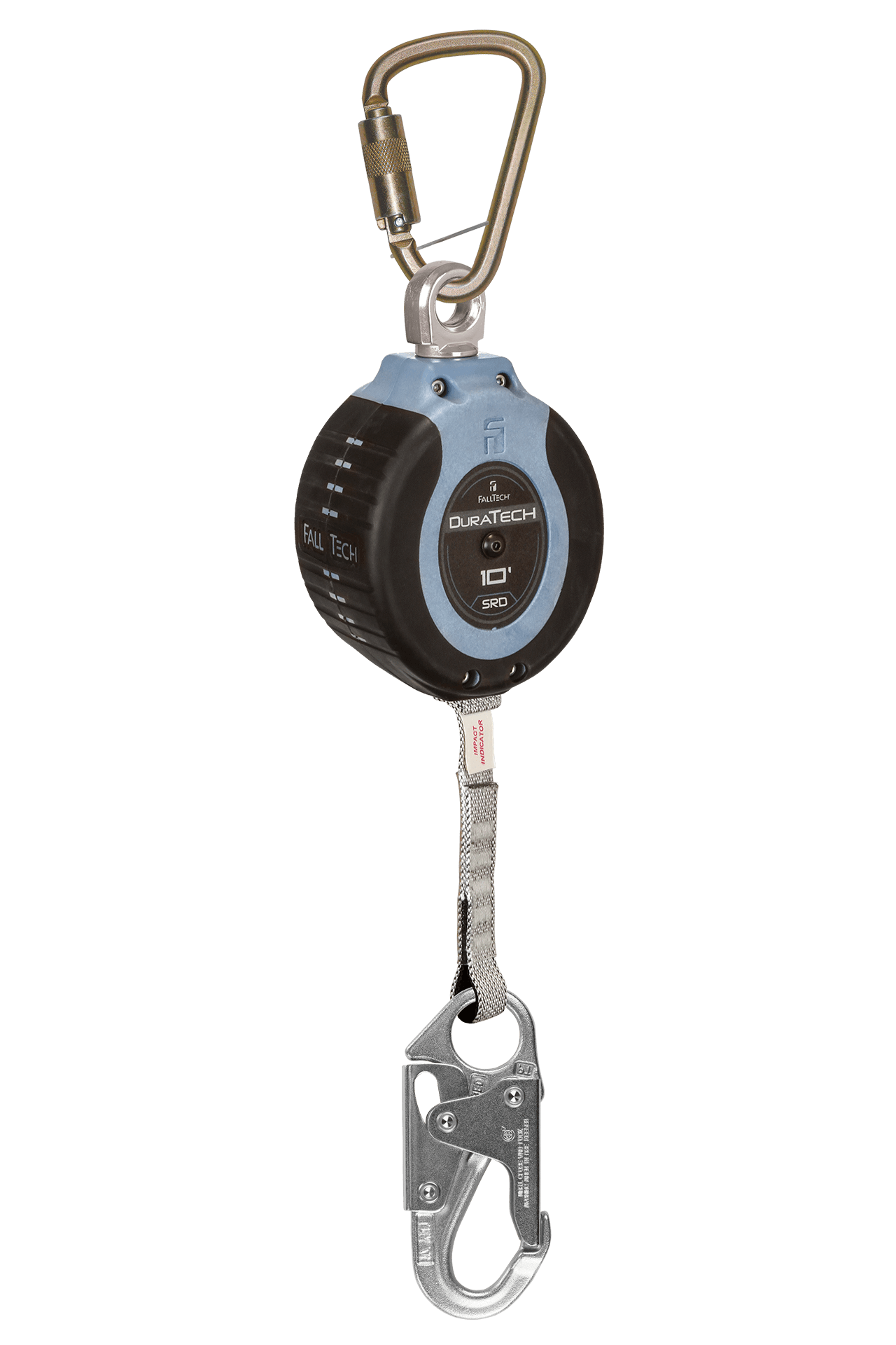 10' DuraTech® Web SRL with Steel Snap Hook, Includes Steel Anchorage Carabiner - CSA