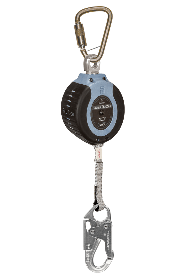 10' DuraTech® Web SRL with Steel Snap Hook, Includes Steel Anchorage Carabiner - CSA