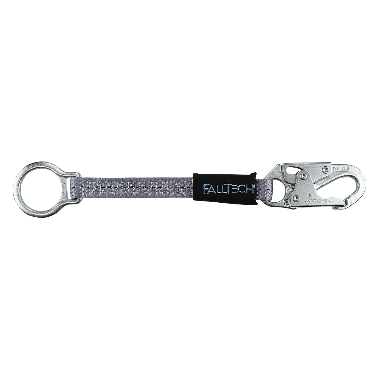 Dorsal D-ring Extender with Steel Snap Hook
