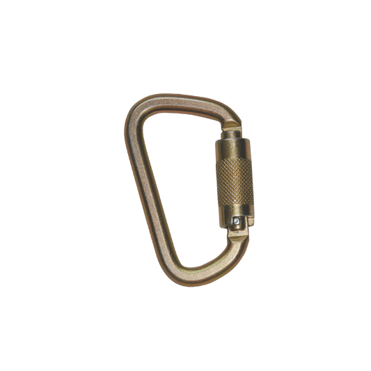 Alloy Steel Connecting Carabiner, 7/8" Open Gate Capacity